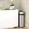 Simplehuman 132 gal Indoor Metal Can, Brushed, Stainless Steel, 10.7 in CW1467 - alternate 4